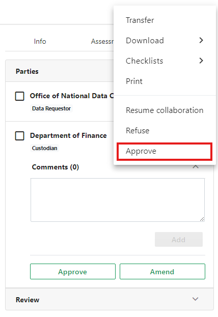 A screenshot of a checklist

Description automatically generated